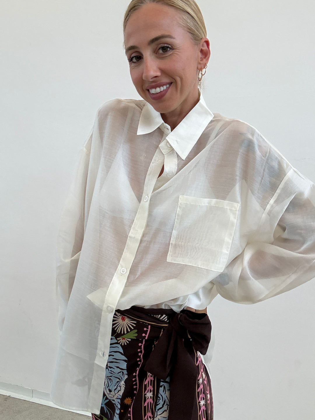 CAMICIA OLGA LATTE