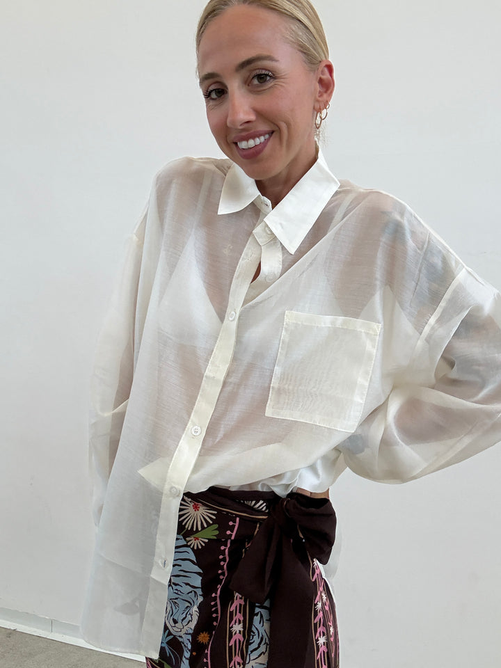 CAMICIA OLGA LATTE