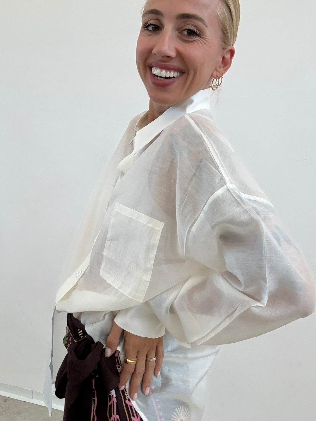 CAMICIA OLGA LATTE