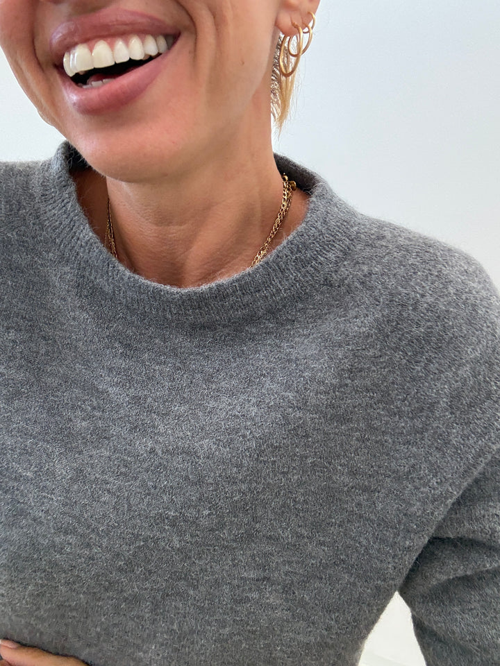 PULL ENRICA GRIGIO MEDIO