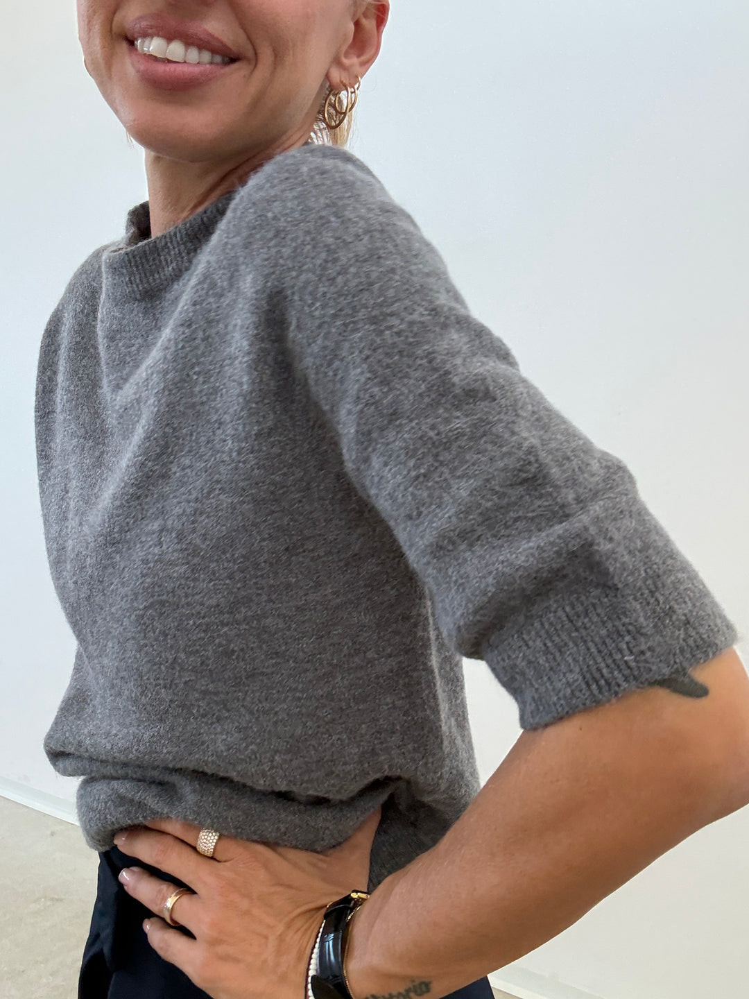 PULL ENRICA GRIGIO MEDIO