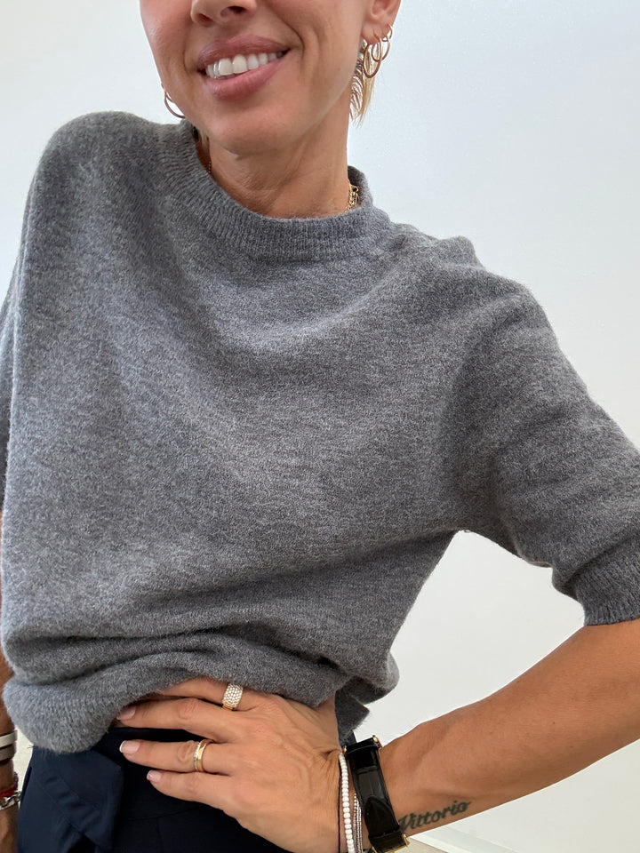 PULL ENRICA GRIGIO MEDIO