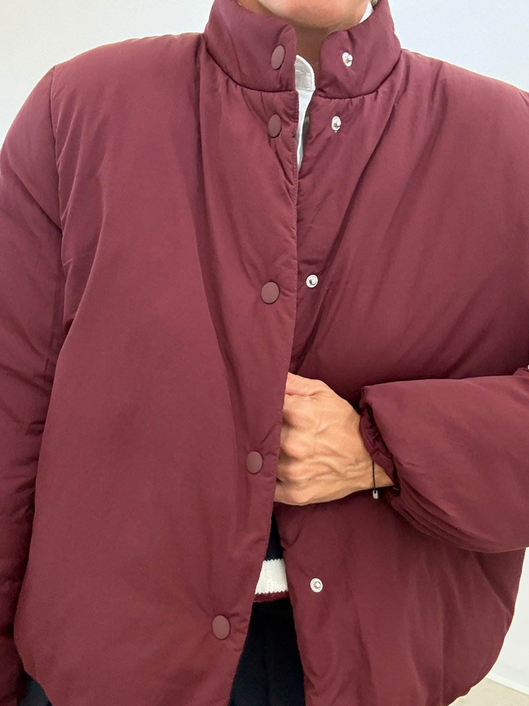 BOMBER ROSALIA BORDEAUX
