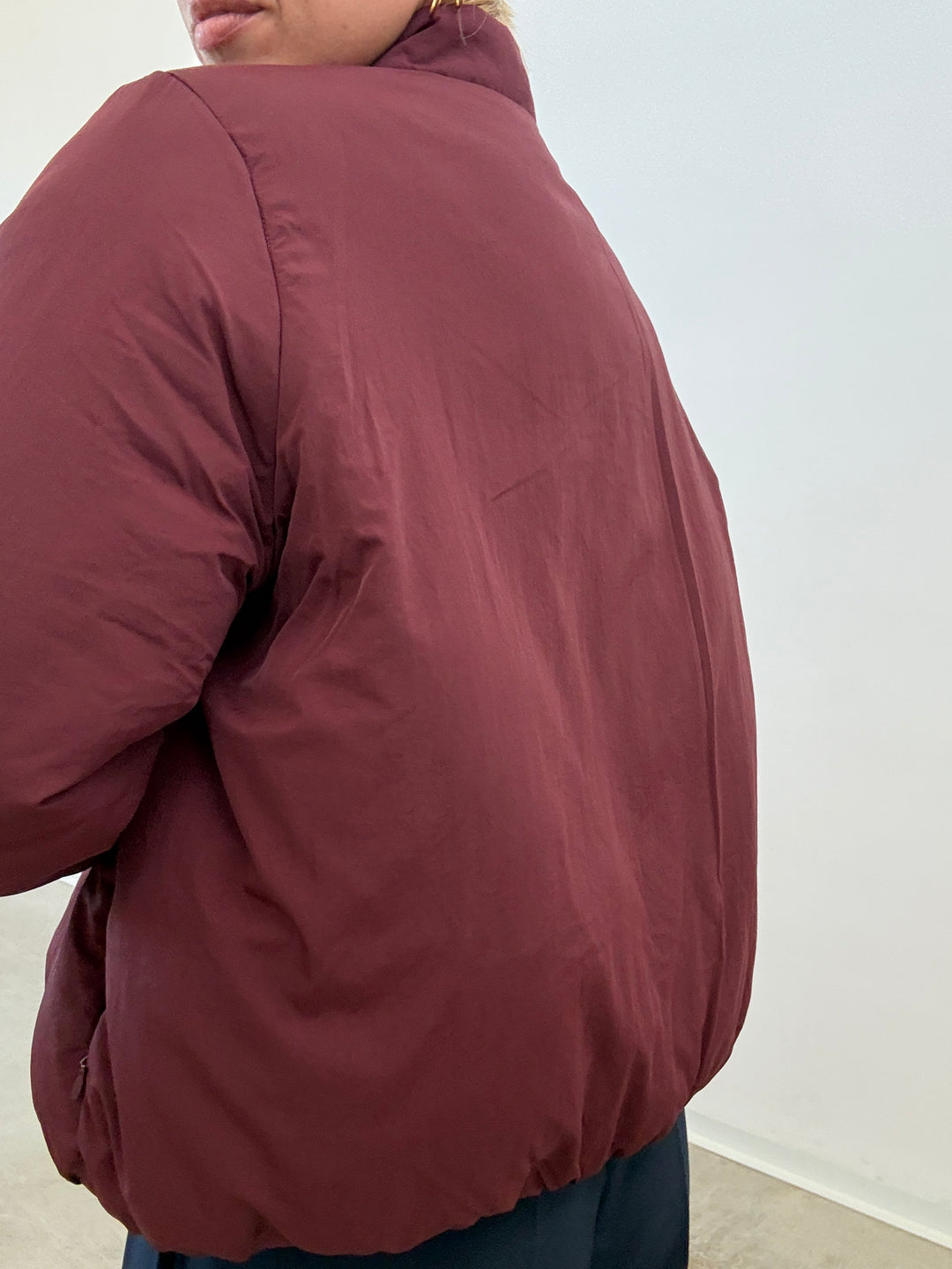 BOMBER ROSALIA BORDEAUX