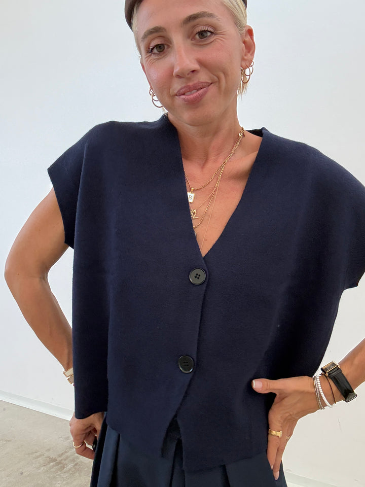 GILET BENNY BLU NOTTE