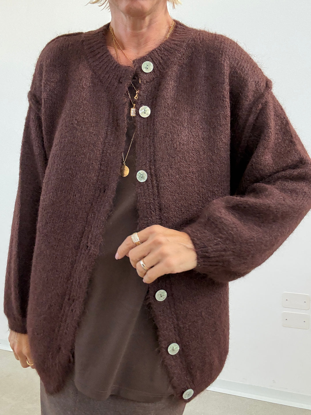 CARDIGAN CLARISSA CIOCCOLATO