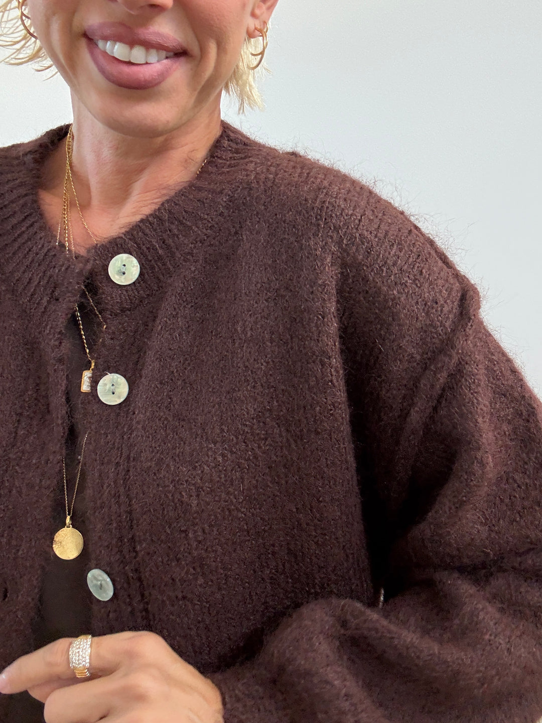 CARDIGAN CLARISSA CIOCCOLATO