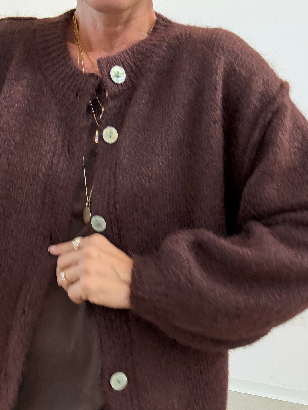 CARDIGAN CLARISSA CIOCCOLATO