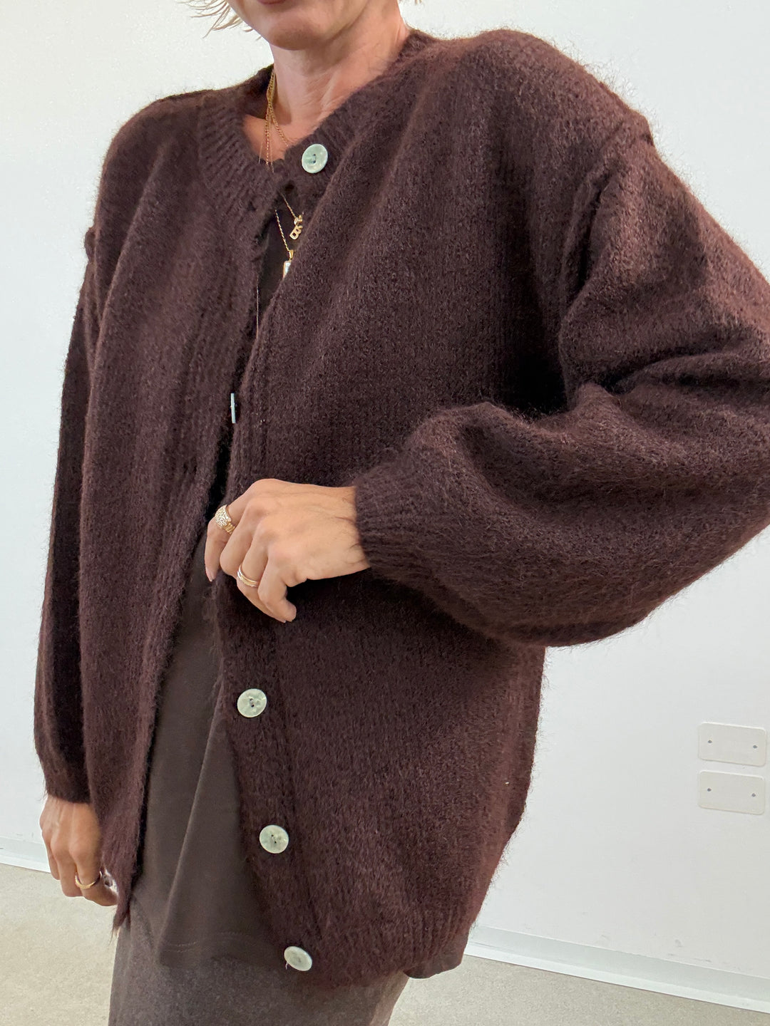 CARDIGAN CLARISSA CIOCCOLATO