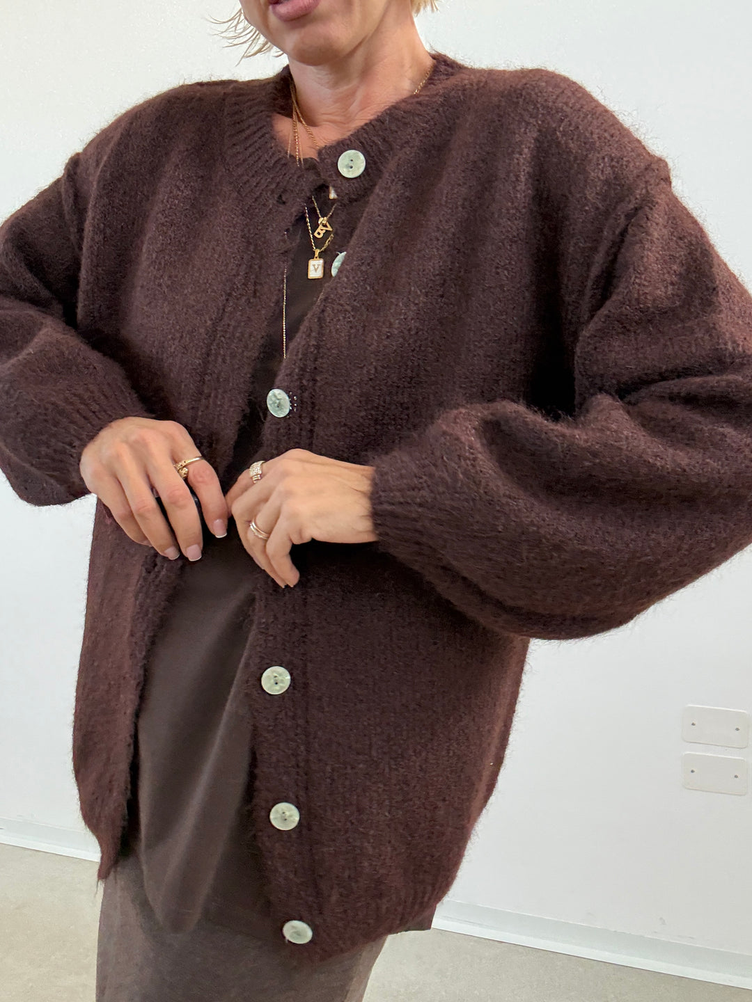 CARDIGAN CLARISSA CIOCCOLATO