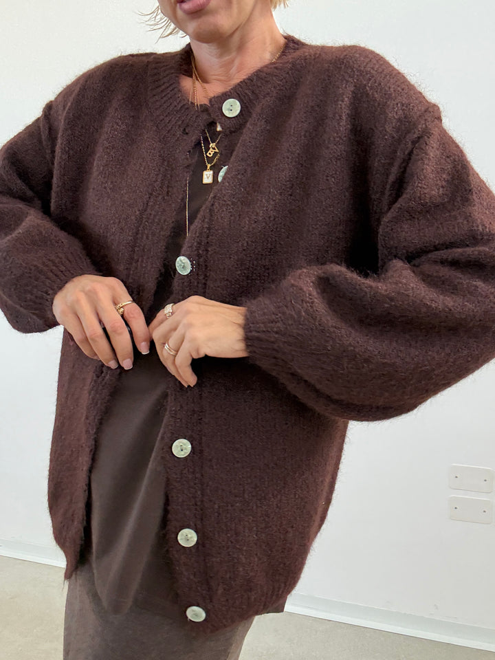 CARDIGAN CLARISSA CIOCCOLATO