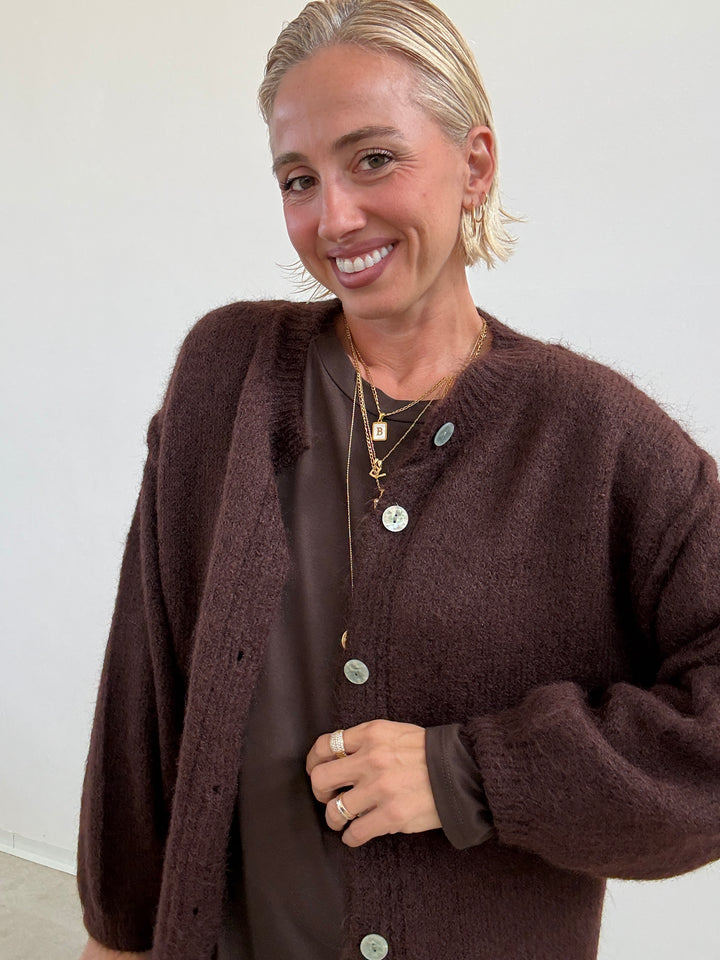 CARDIGAN CLARISSA CIOCCOLATO