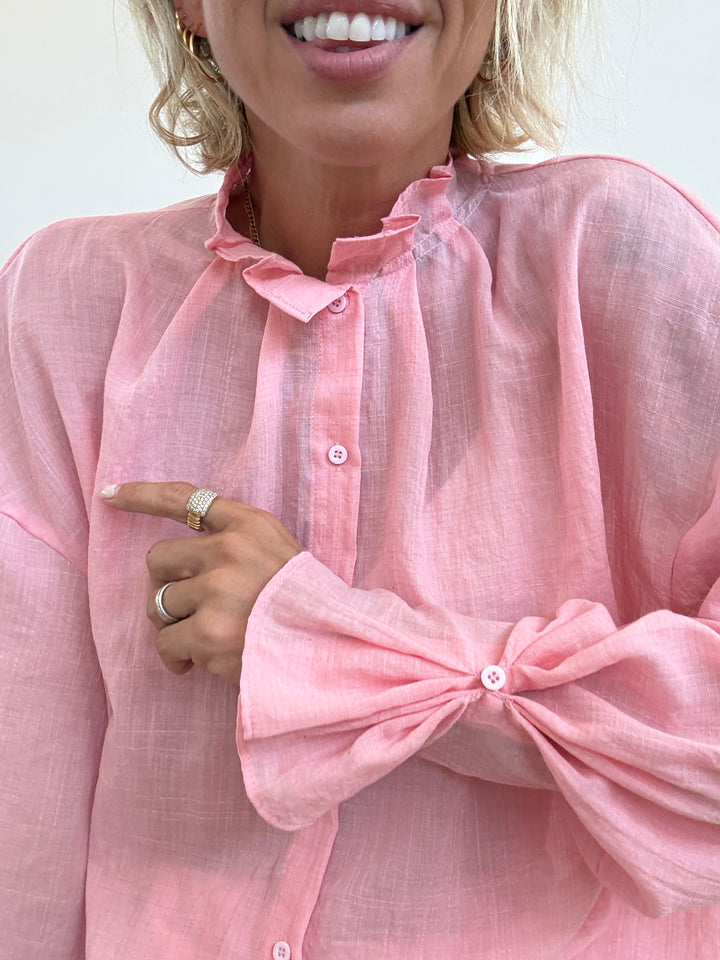 CAMICIA LUCILLA ROSA