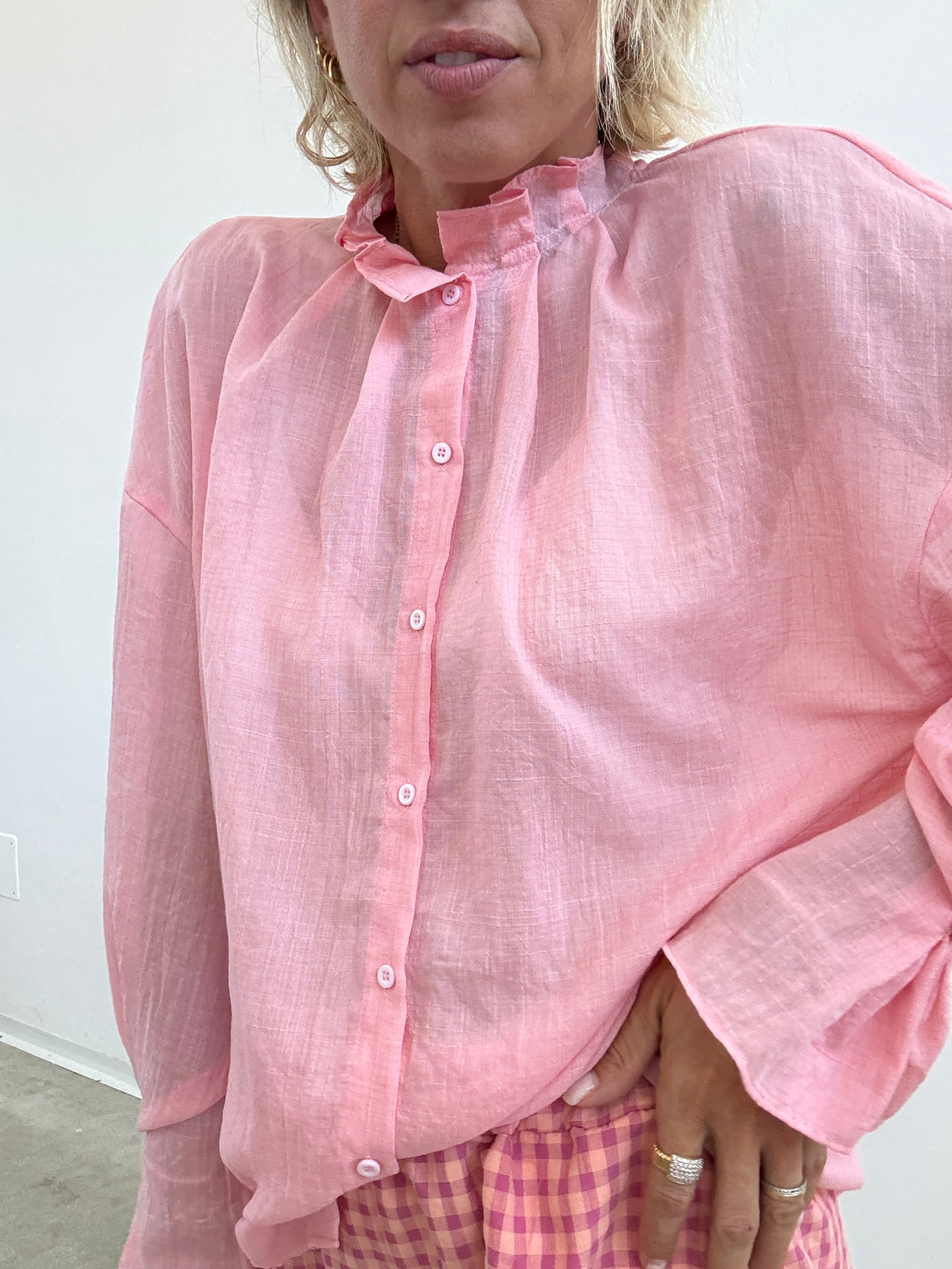 CAMICIA LUCILLA ROSA