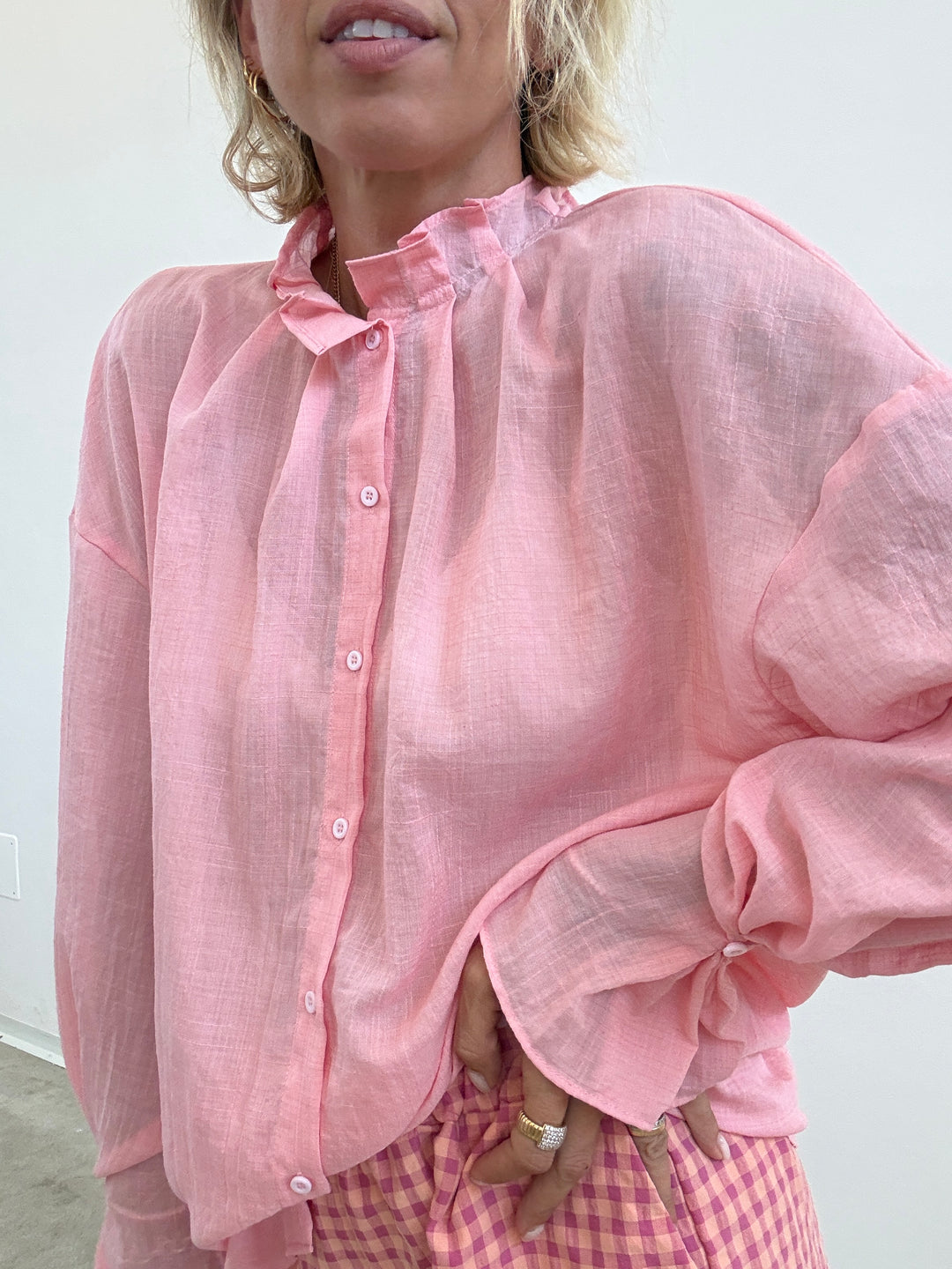 CAMICIA LUCILLA ROSA
