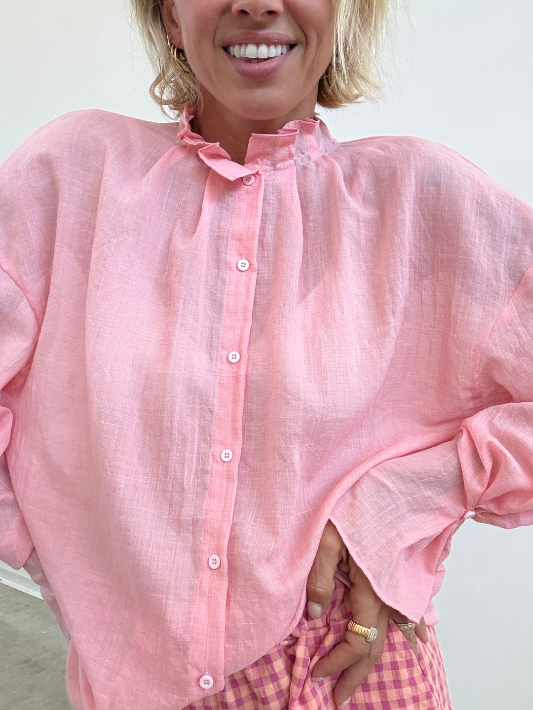 CAMICIA LUCILLA ROSA