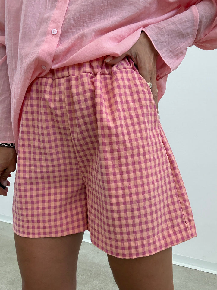 BERMUDA MALIKA VICHY ROSA/PESCA