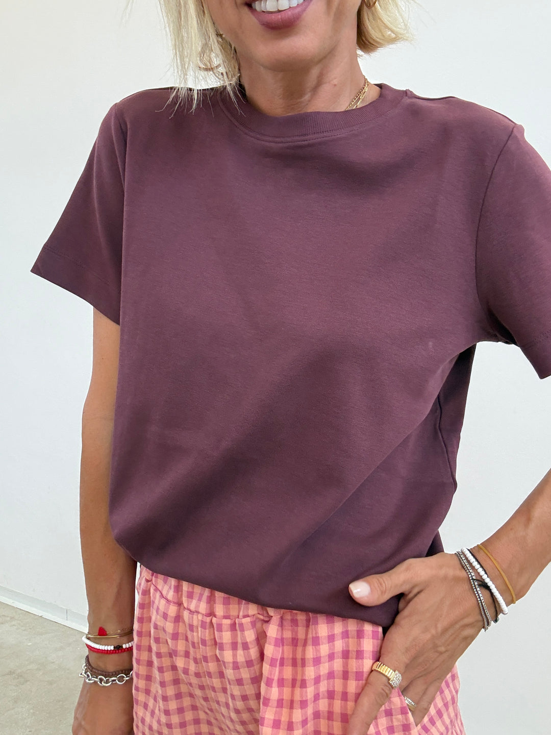 TSHIRT NAIMA RED GRAPES