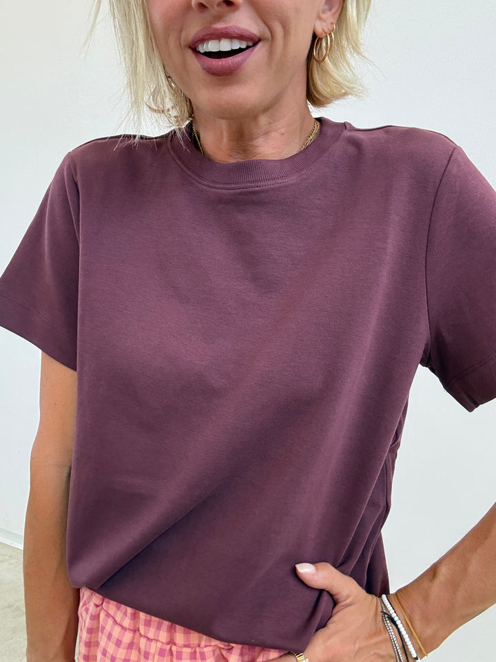 TSHIRT NAIMA RED GRAPES