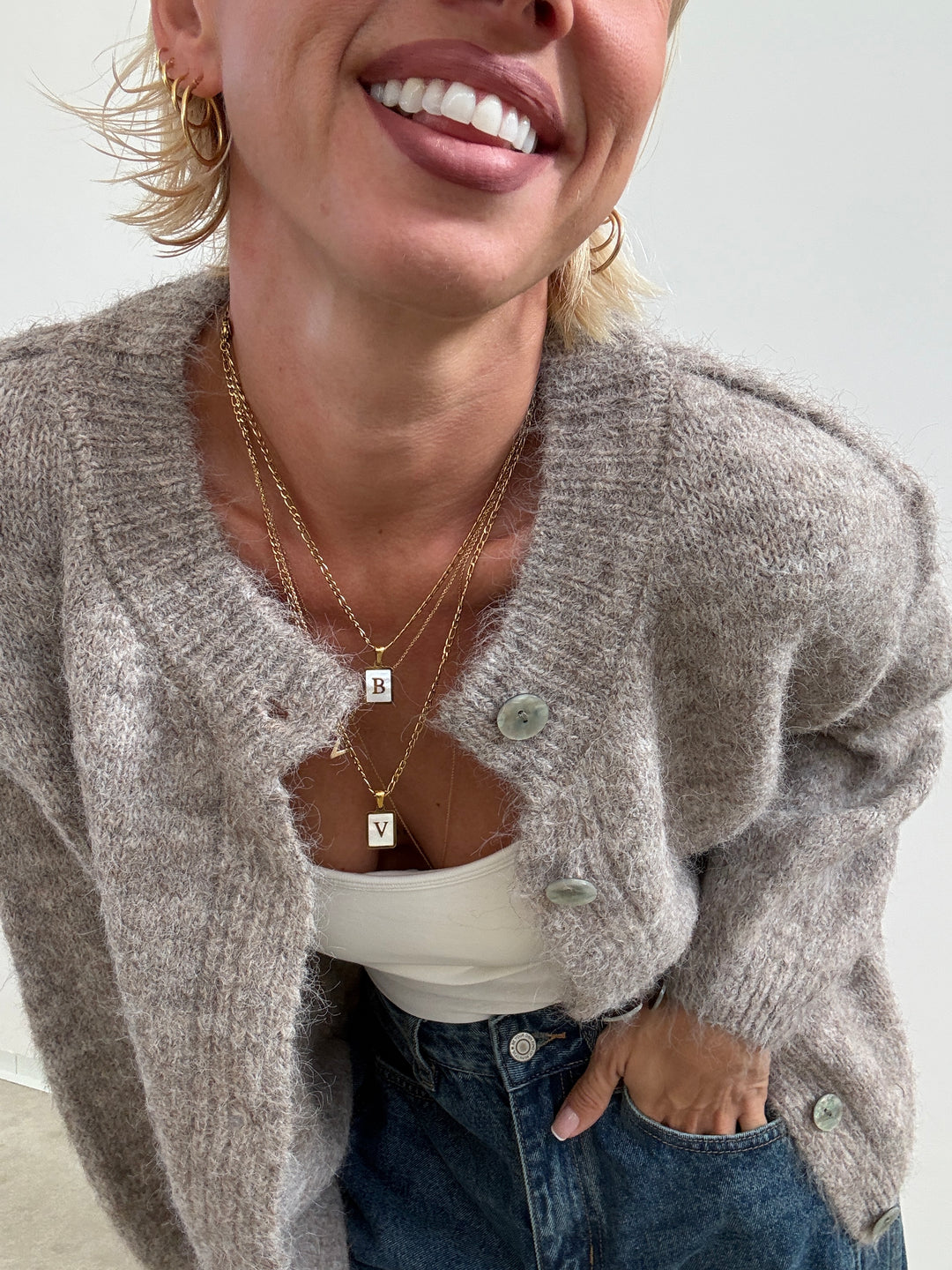 CARDIGAN CLARISSA BEIGE