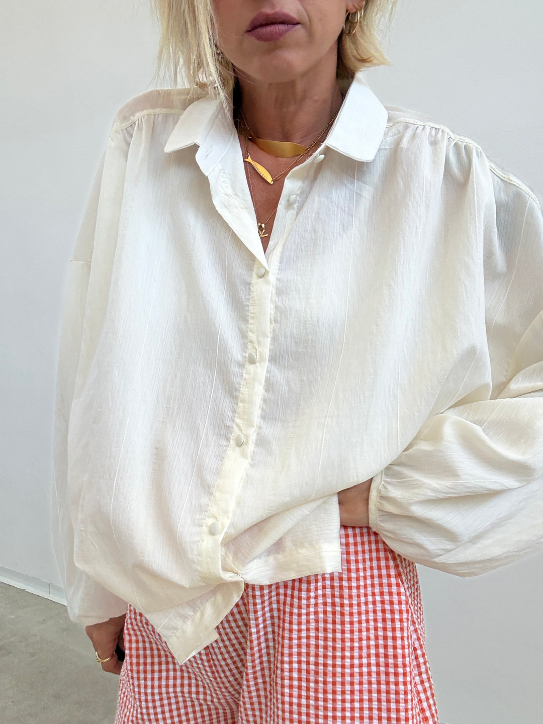 CAMICIA CLIZIA BURRO