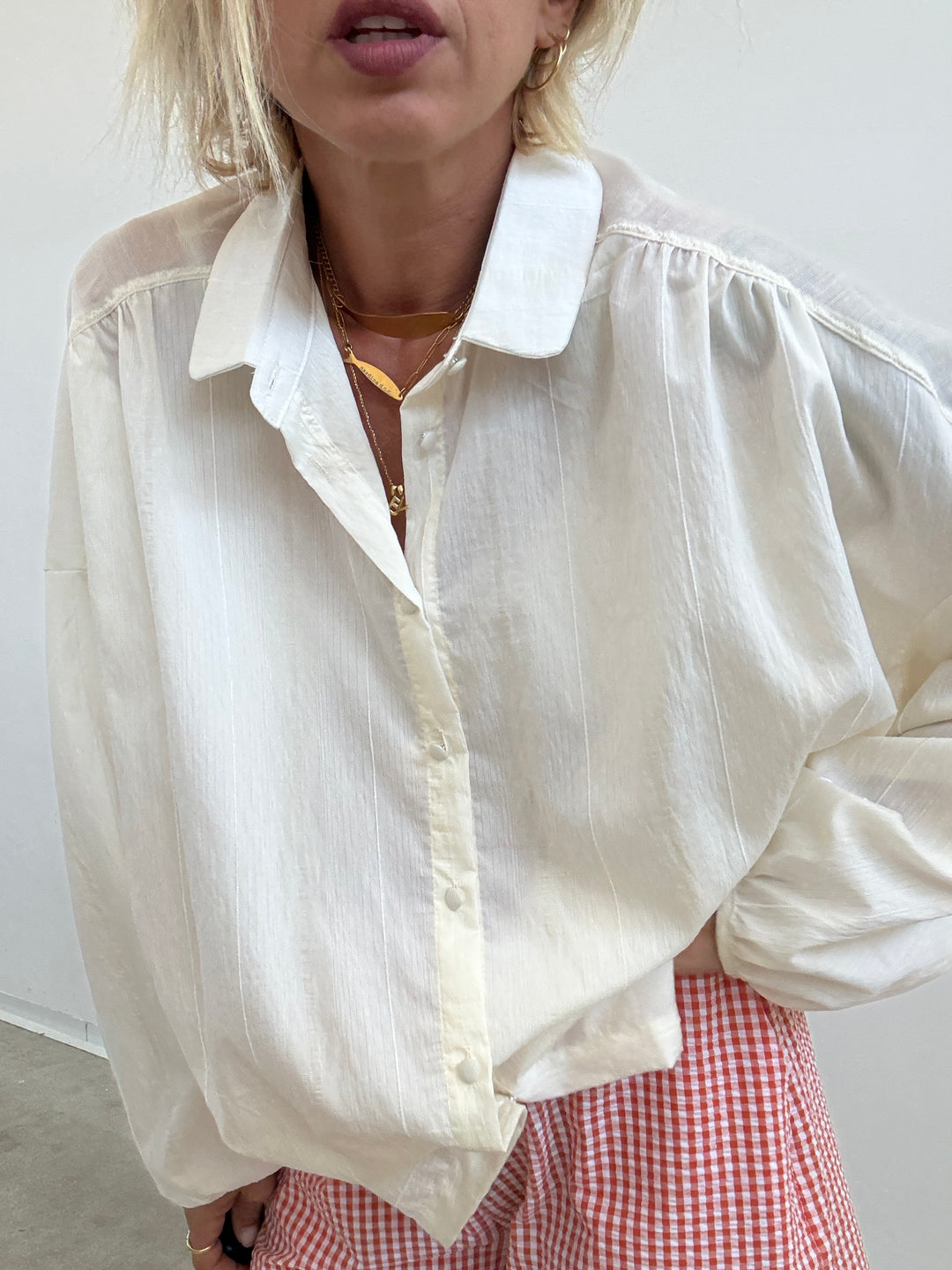 CAMICIA CLIZIA BURRO
