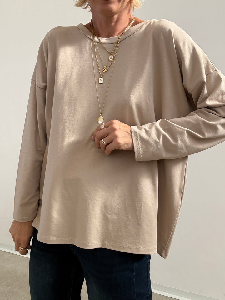TSHIRT SOFIA BASIC BEIGE