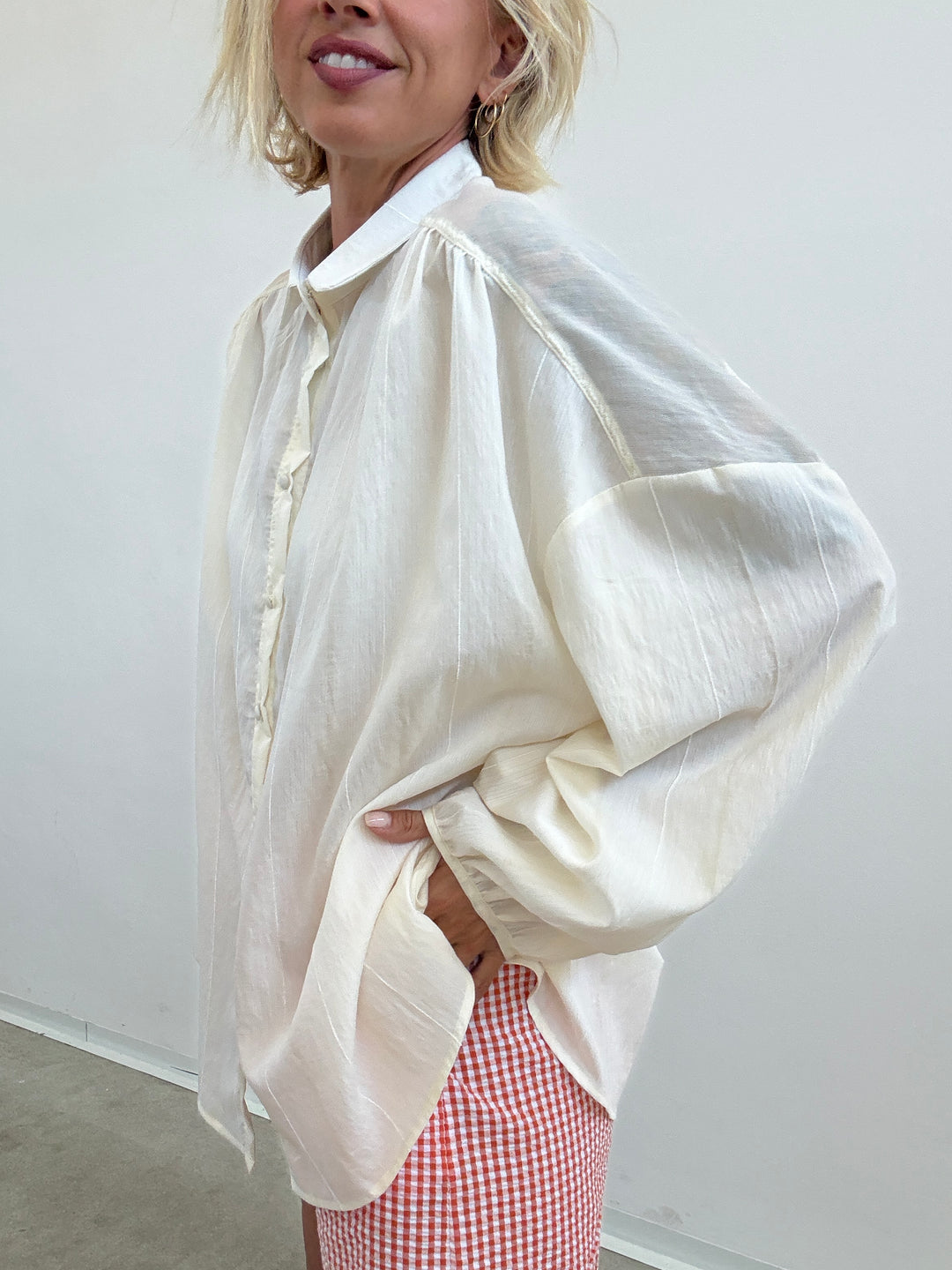 CAMICIA CLIZIA BURRO