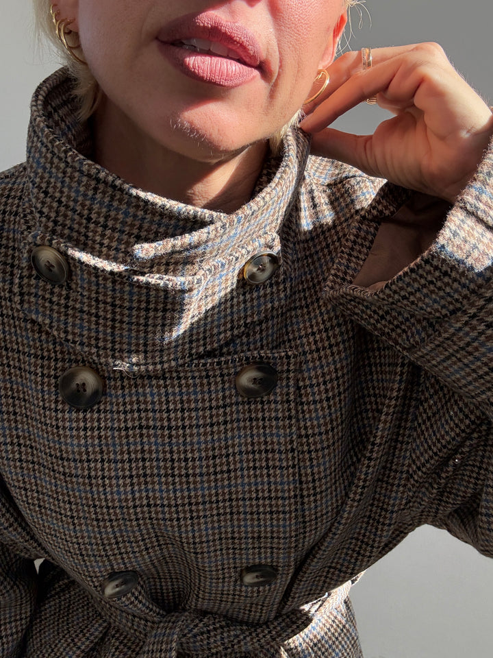 CAPPOTTO LUISA PIED DE POULE