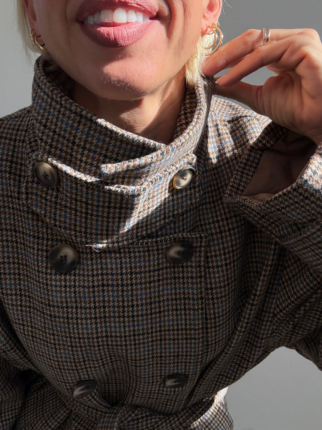 CAPPOTTO LUISA PIED DE POULE