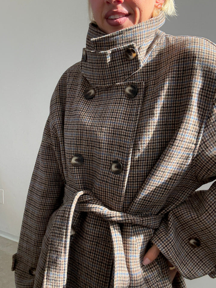 CAPPOTTO LUISA PIED DE POULE