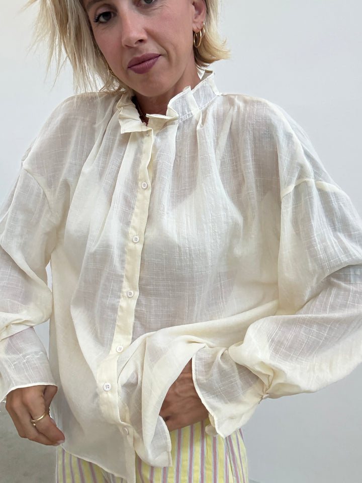 CAMICIA LUCILLA BURRO