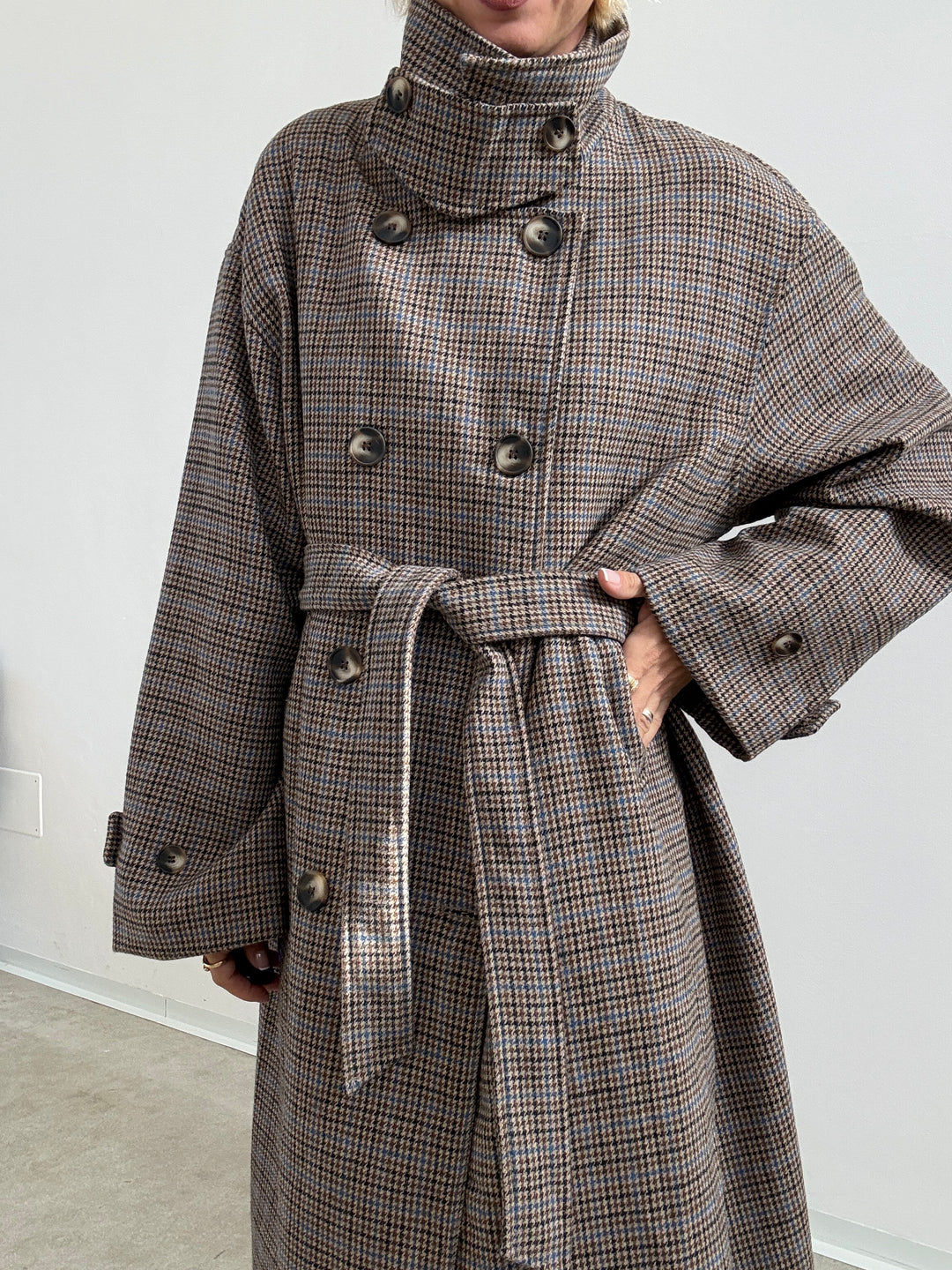 CAPPOTTO LUISA PIED DE POULE