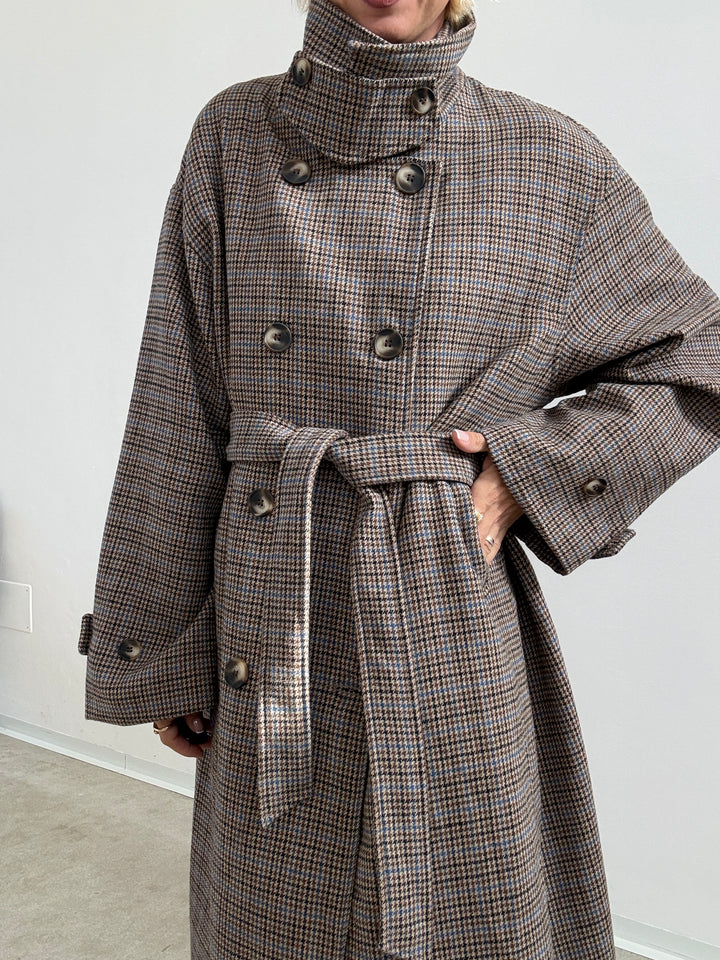 CAPPOTTO LUISA PIED DE POULE