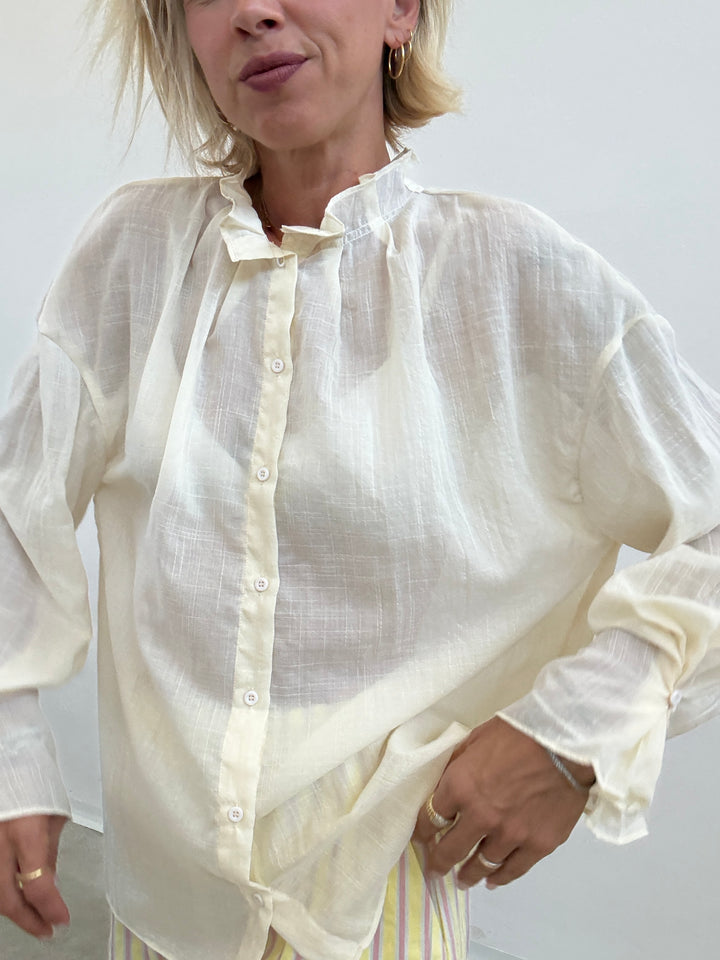 CAMICIA LUCILLA BURRO