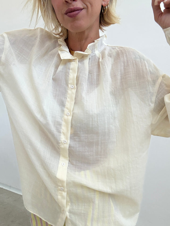 CAMICIA LUCILLA BURRO