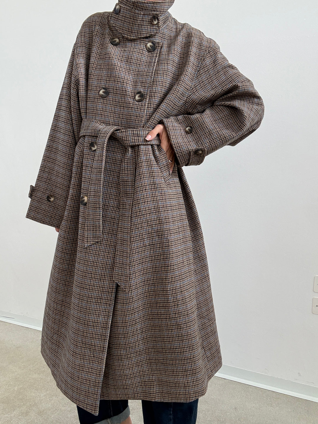 CAPPOTTO LUISA PIED DE POULE