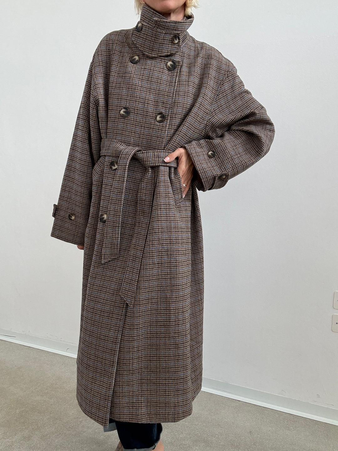 CAPPOTTO LUISA PIED DE POULE