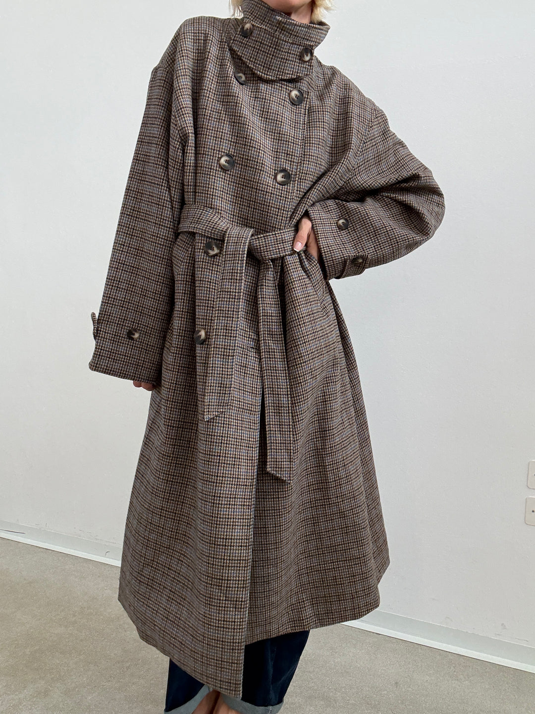 CAPPOTTO LUISA PIED DE POULE