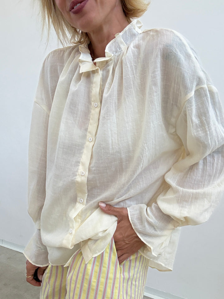 CAMICIA LUCILLA BURRO