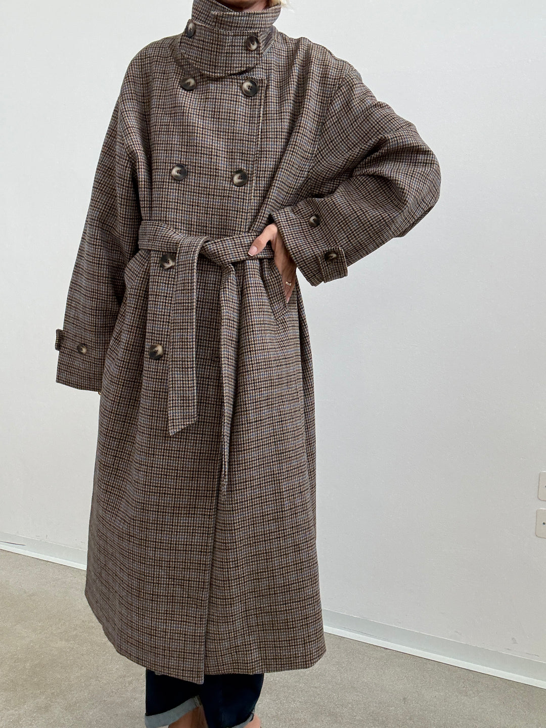 CAPPOTTO LUISA PIED DE POULE