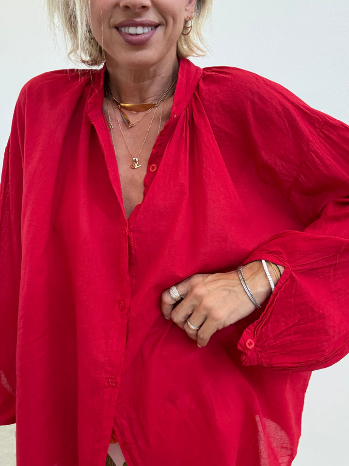 CAMICIA MUSSOLA PEPERONCINO