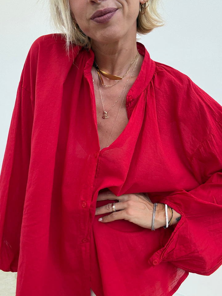 CAMICIA MUSSOLA PEPERONCINO