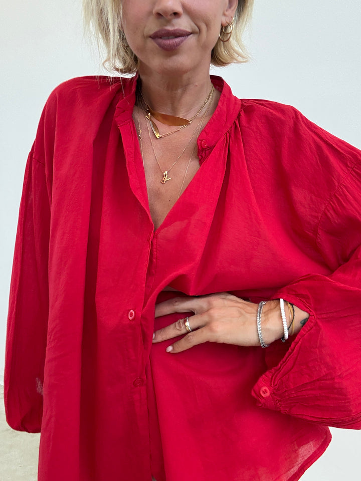 CAMICIA MUSSOLA PEPERONCINO