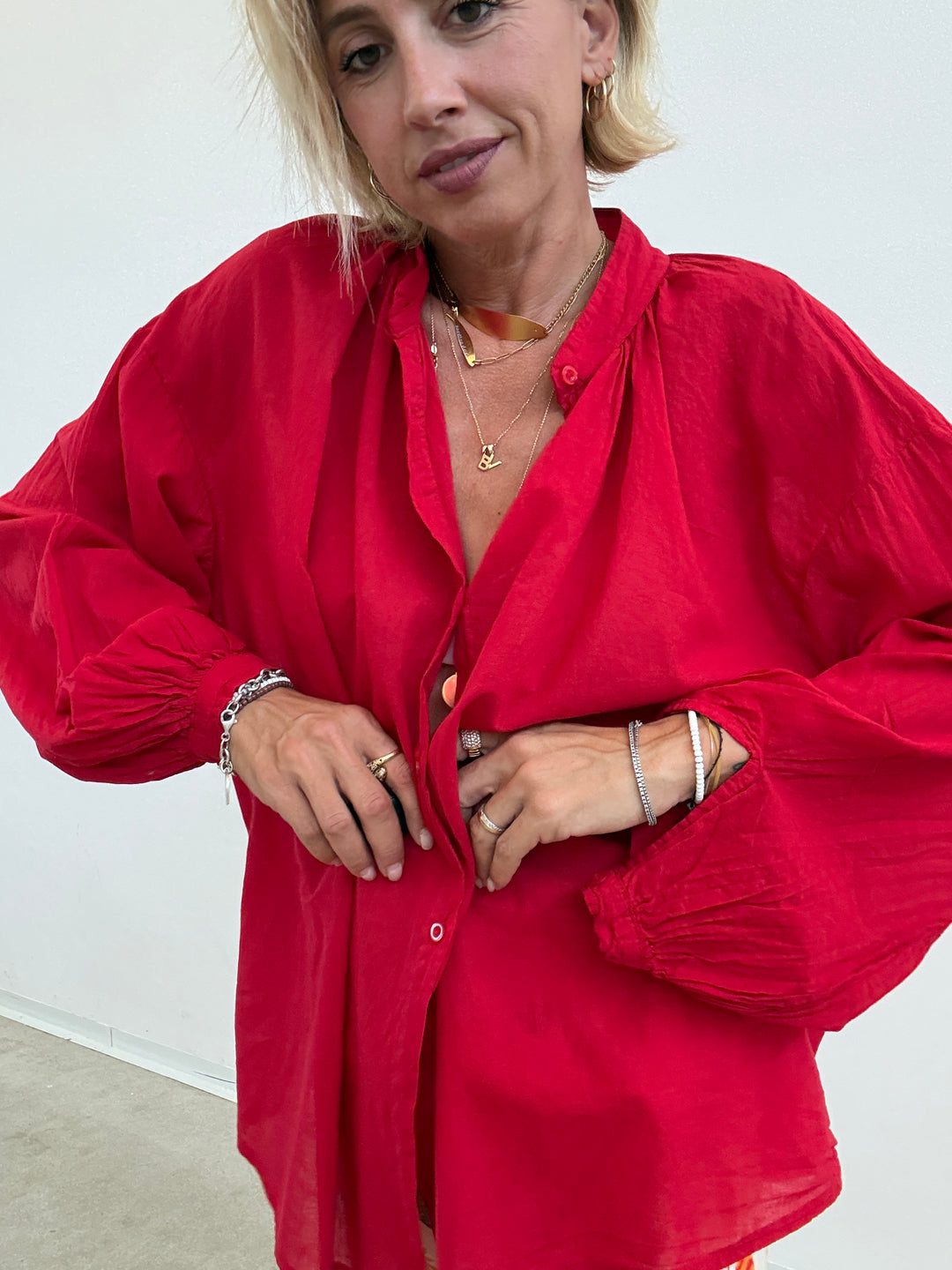 CAMICIA MUSSOLA PEPERONCINO