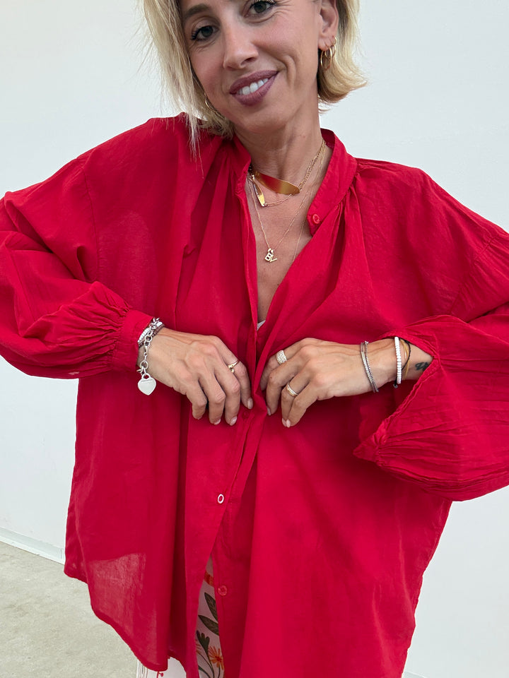 CAMICIA MUSSOLA PEPERONCINO