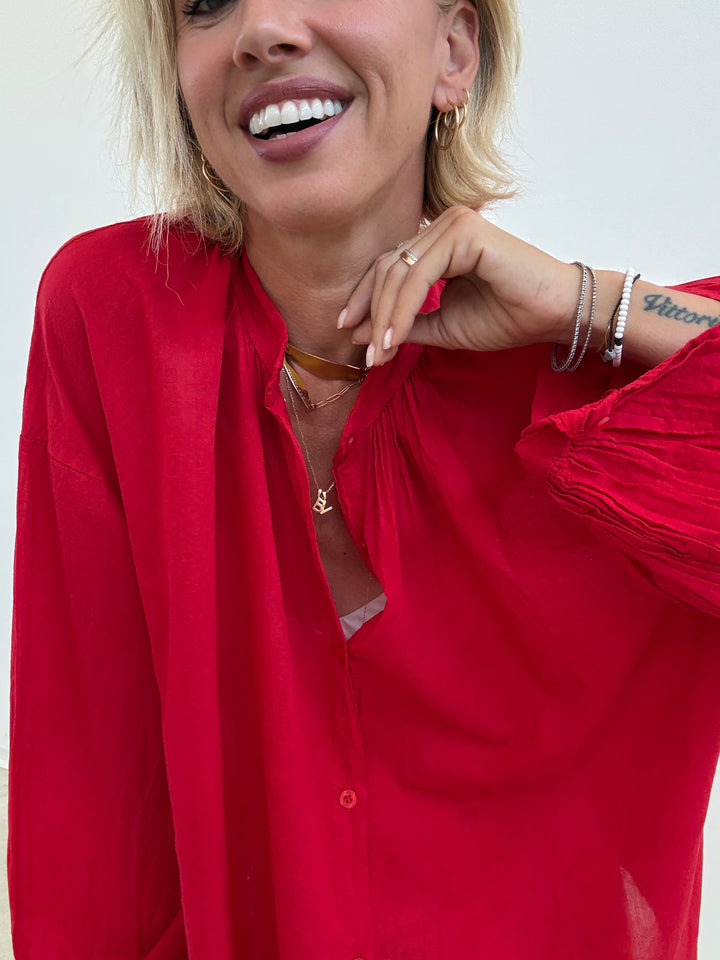 CAMICIA MUSSOLA PEPERONCINO