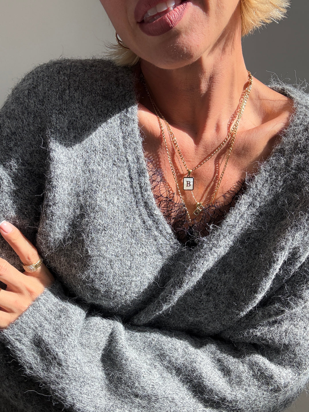 PULL SCOLLO PIZZO MIDGREY