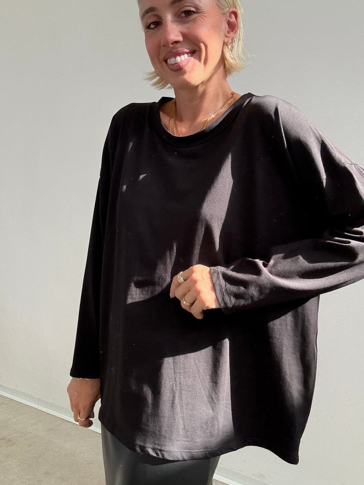 TSHIRT SOFIA BASIC NERO