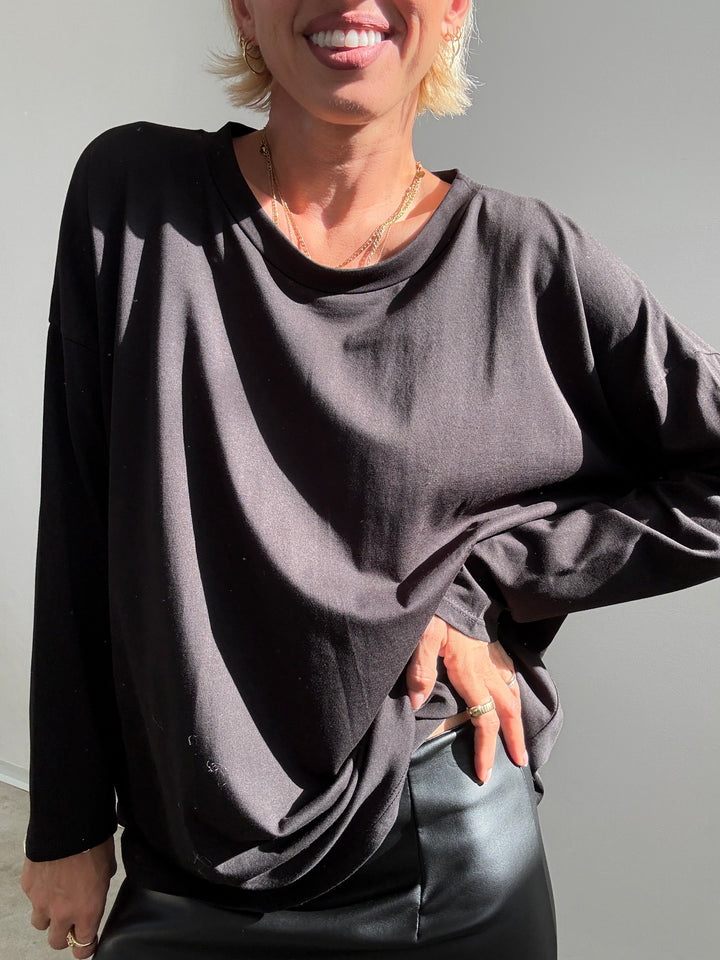 TSHIRT SOFIA BASIC NERO